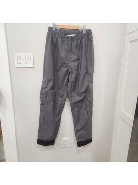 Vintage Kokatat Kayaking Pants Mens Large Gray Waterproof Nylon Boat Made in USA